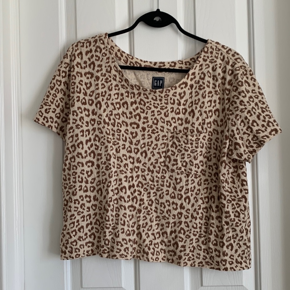 Cropped oversized tshirt